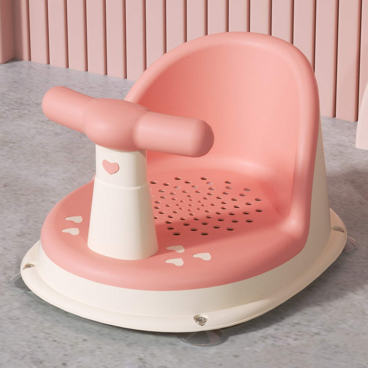 Baby shower chair children's shower artifact shower bench adjustable seat support baby bathtub bracket anti slip shower bench