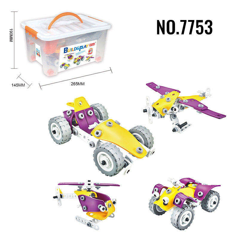 STEM Building Blocks Toy Set for Kids 4+