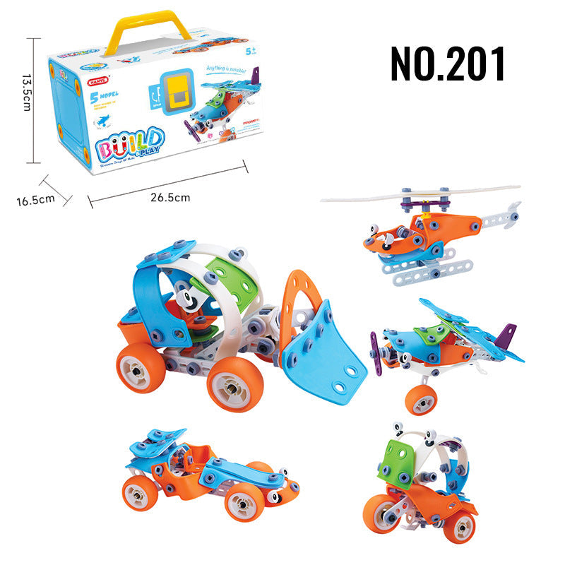 STEM Building Blocks Toy Set for Kids 4+