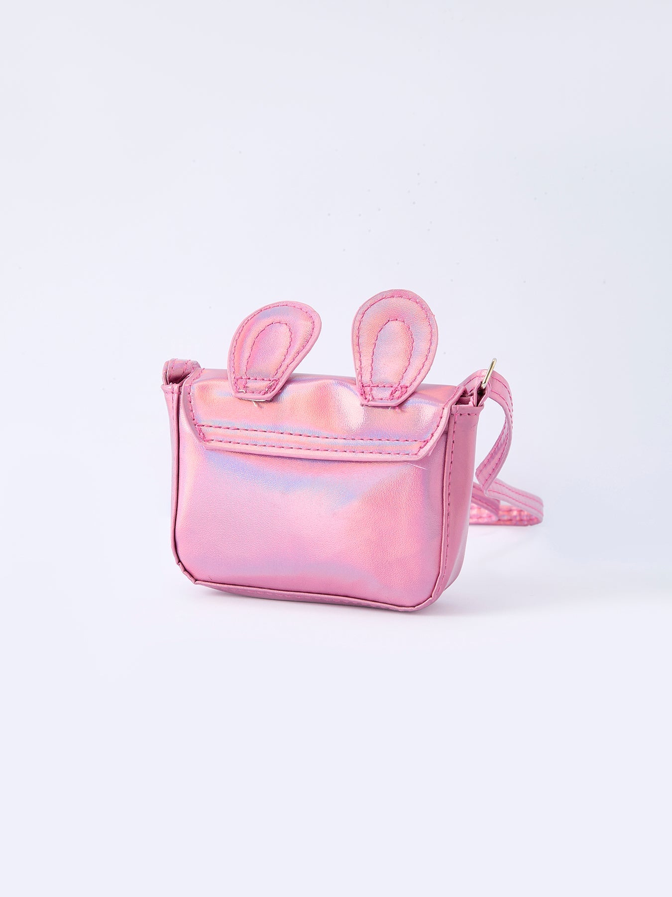 Spring Bunny Ear Pink Girl Crossbody Bag
