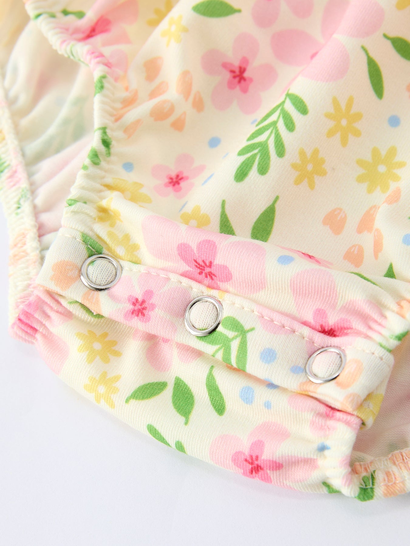 Easter Bunny Embroidery Smocking Cute Baby Girl Romper