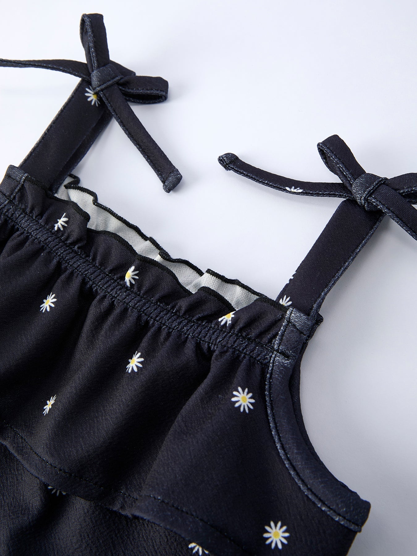 Summer Daisy Girls Bow Dress