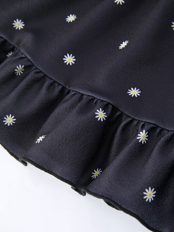 Summer Daisy Girls Bow Dress