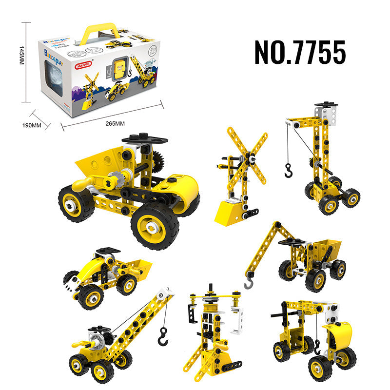 STEM Building Blocks Toy Set for Kids 4+