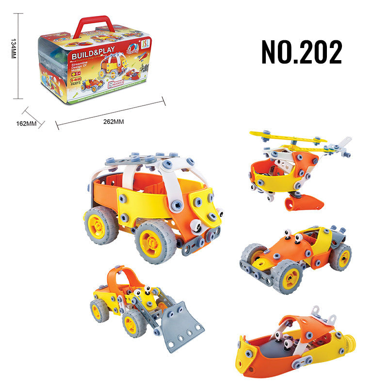 STEM Building Blocks Toy Set for Kids 4+