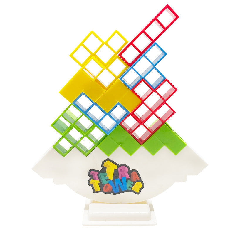 Tetra Tower Balance Stacking Game