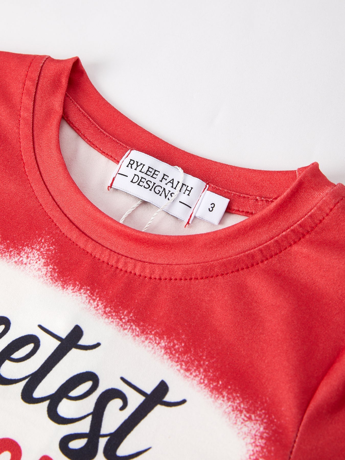 Girls Strawberry Flared Pants Set