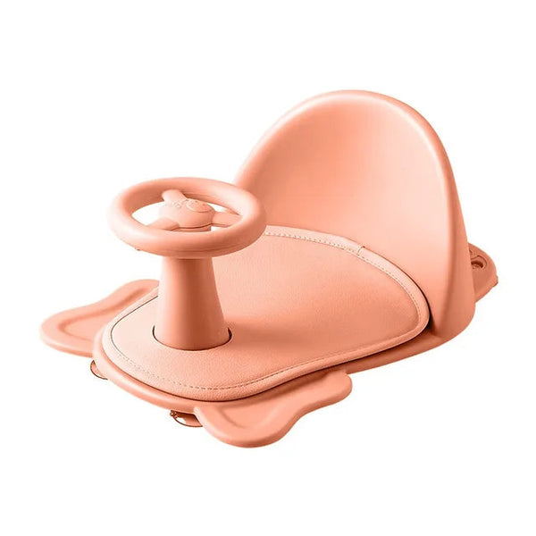Baby shower basin with shower seat foldable bathtub bathtub dedicated shower bench with backrest and anti slip bath pad