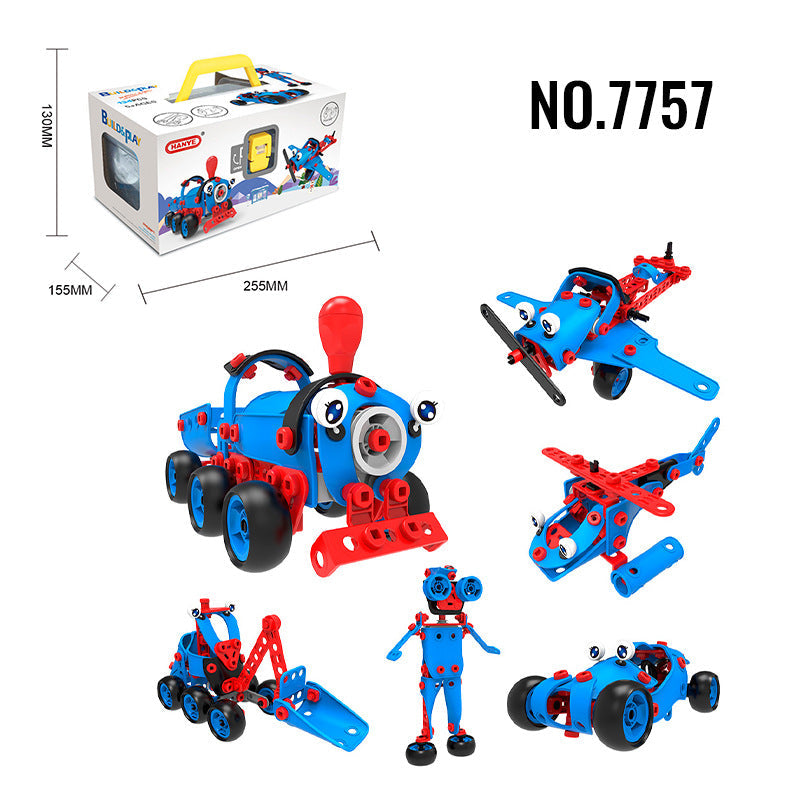 STEM Building Blocks Toy Set for Kids 4+