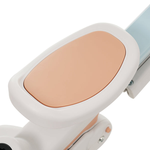 7 in 1 Baby Tricycle, Foldable Toddler Tricycle with Removable and Adjustable Parent Handle, Toddler Push Bike with Removable Pedal, Canopy, and Guardrail, Tricycle for 12-72 Months, blue