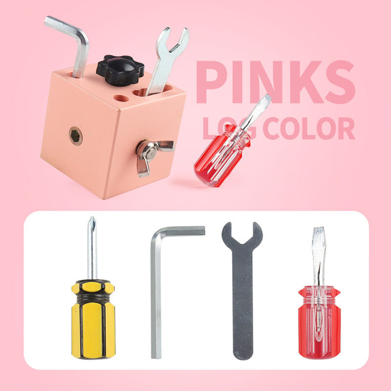 Busy Plate Montessori Young Children Early Education Puzzle Development Kindergarten Teaching Aids Baby Lock Toys