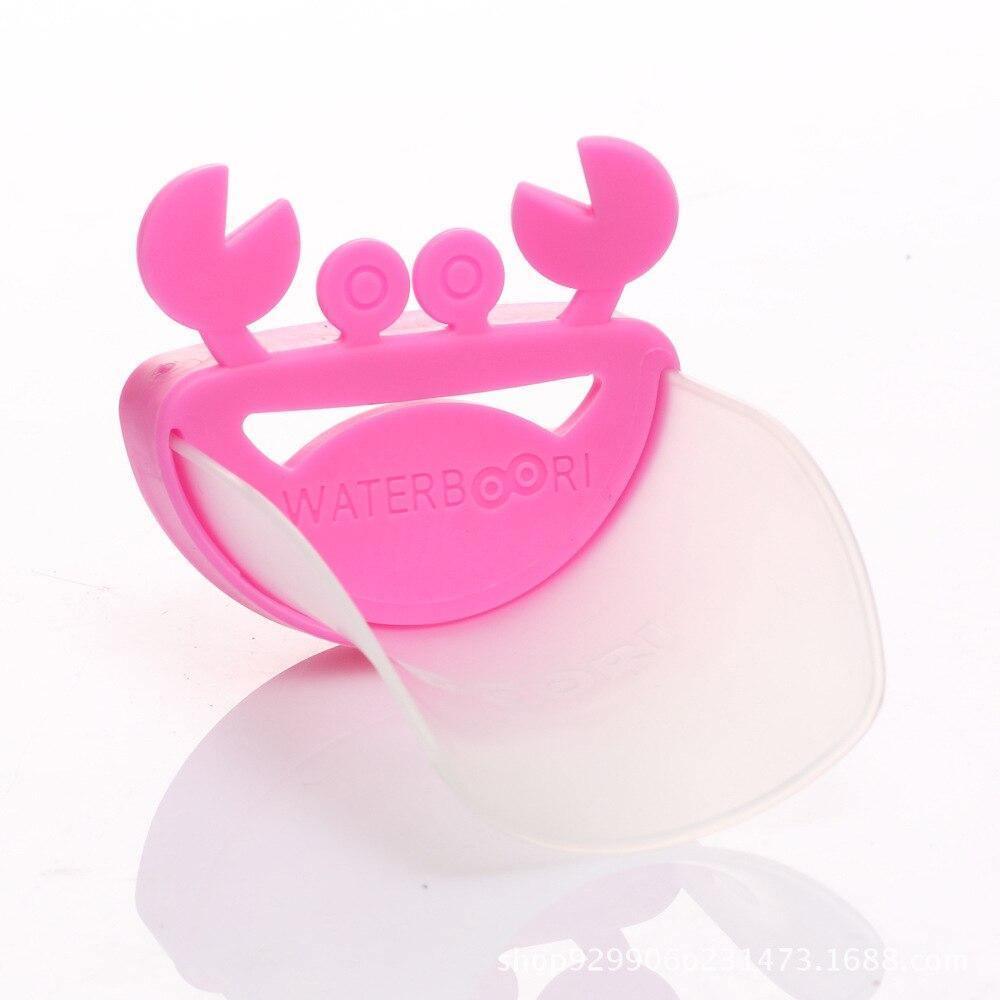 Silicone Baby Bath Toys Kids Faucet Extender children Hand Washing extender Bathroom Sink Rubber Water Reach Faucet Sink
