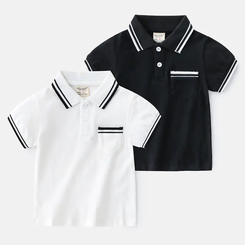 Boys' T-Shirt Summer Polo Shirt - # BOAA11510019