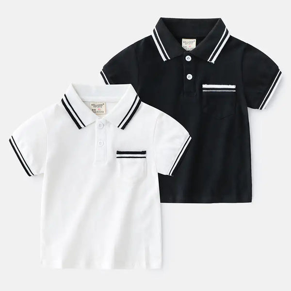 Boys' T-Shirt Summer Polo Shirt - # BOAA11510019