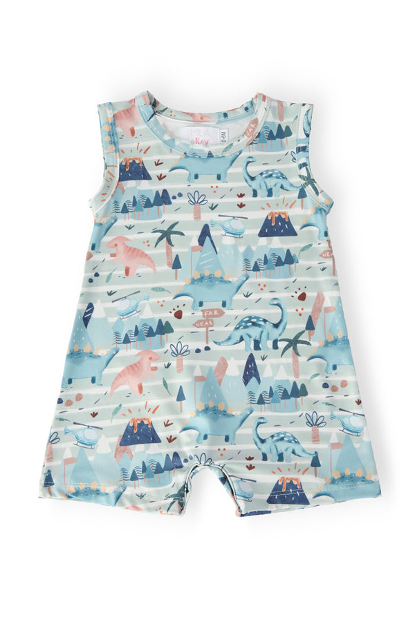 Dino Tracks Shorty One-Piece