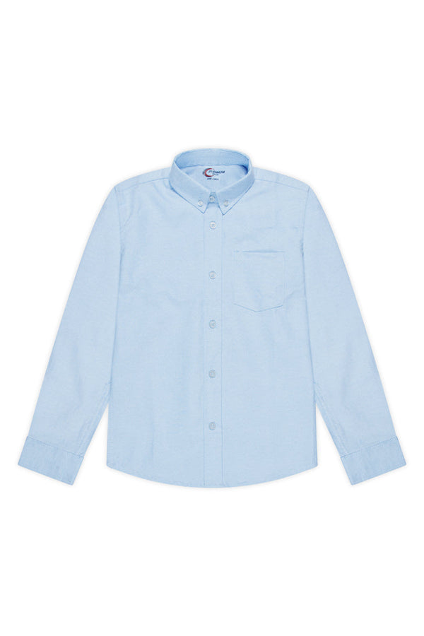Boys Long Sleeve Oxford Shirt