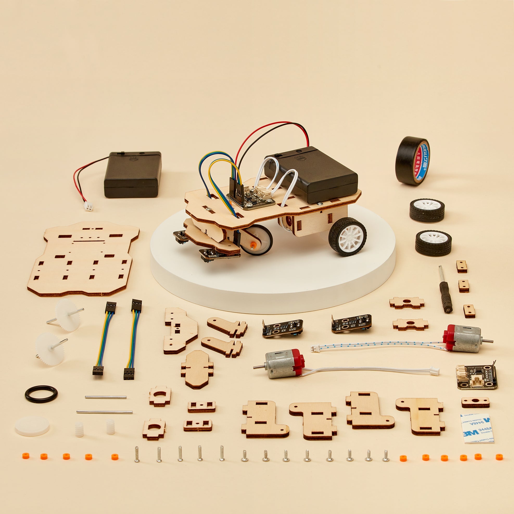 Line Follower Robot DIY STEM Kit
