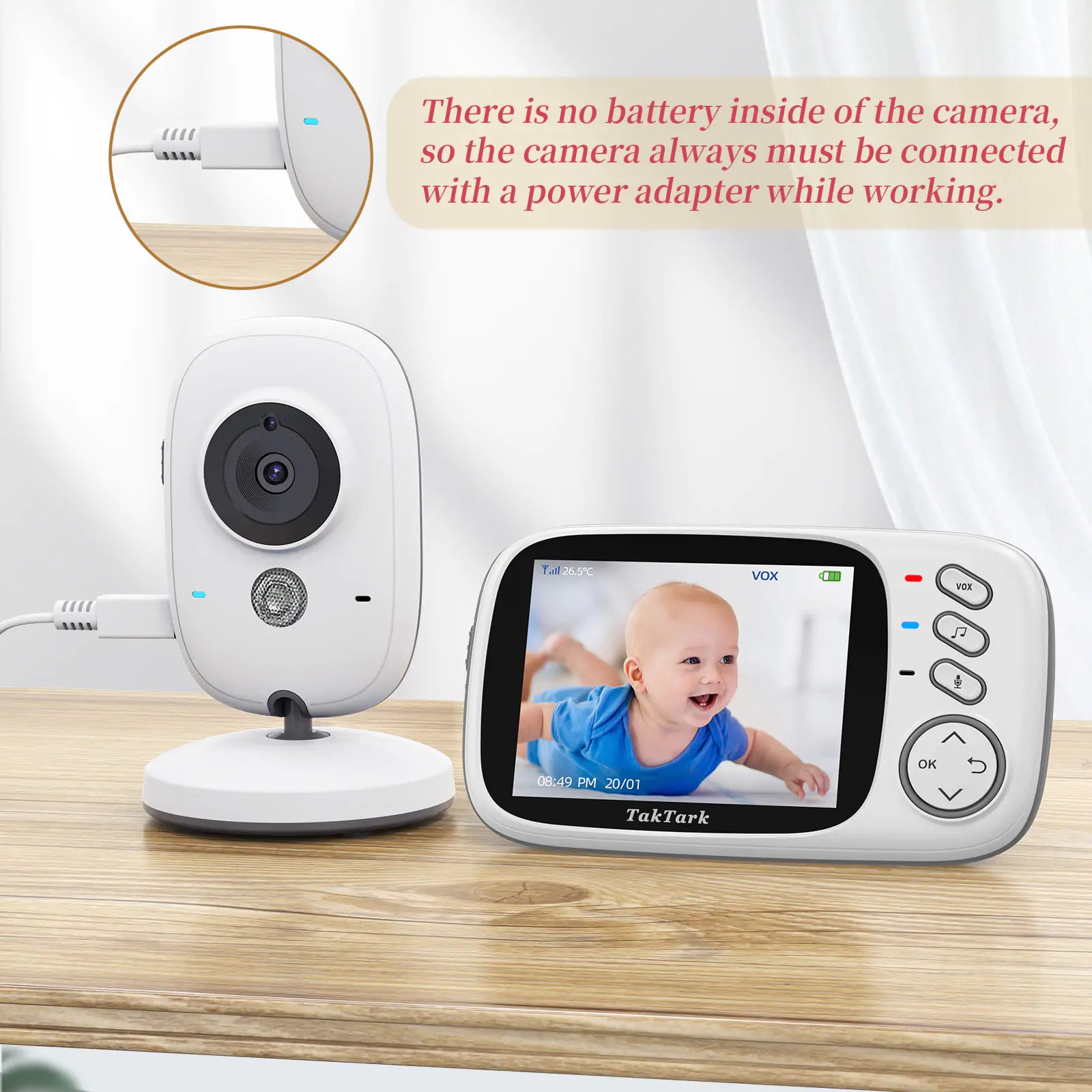 Wireless Video Baby Monitor – BAGE71110005