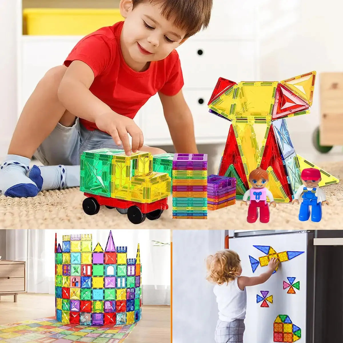 Magnetic Blocks Toy Set for Kids