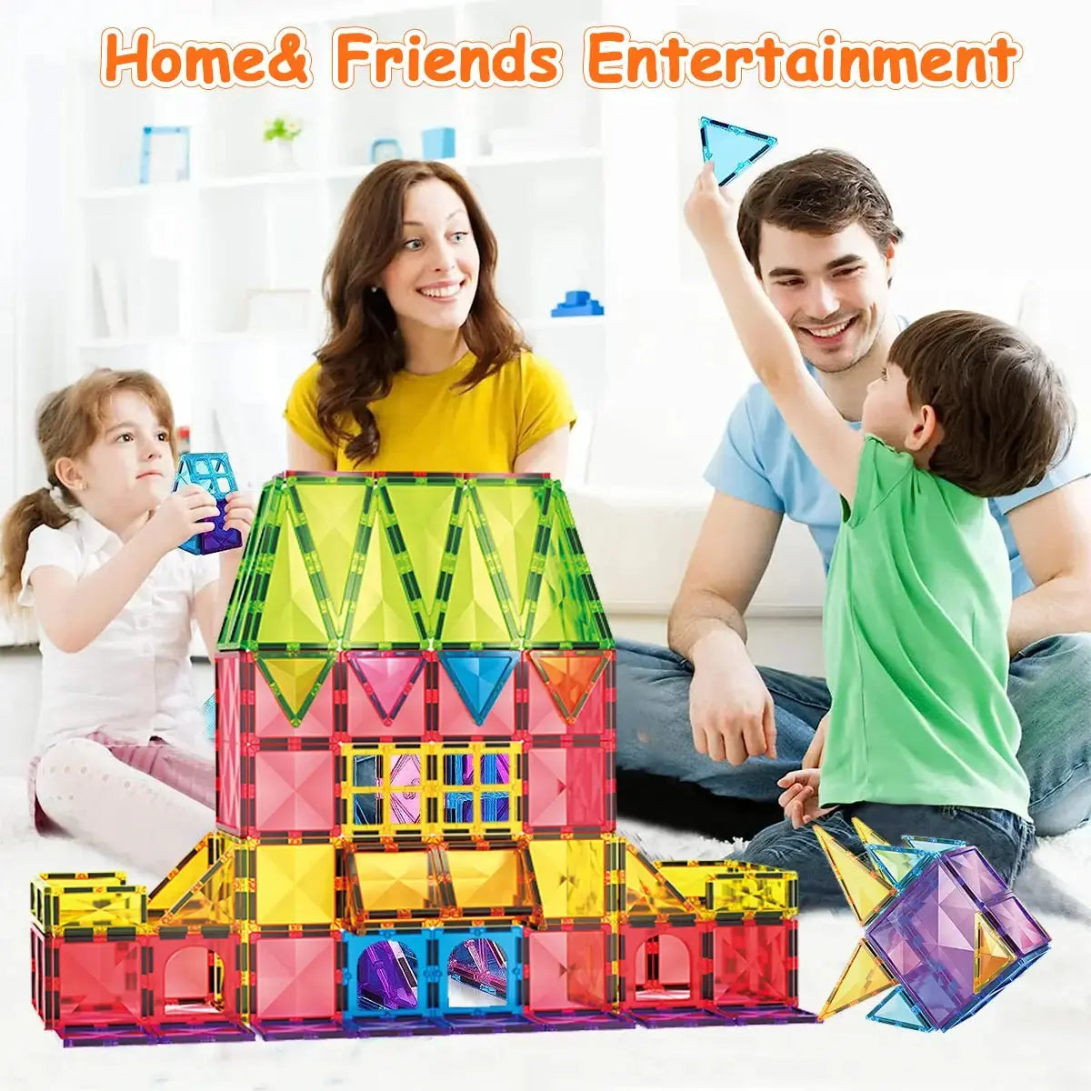 Magnetic Blocks Toy Set for Kids