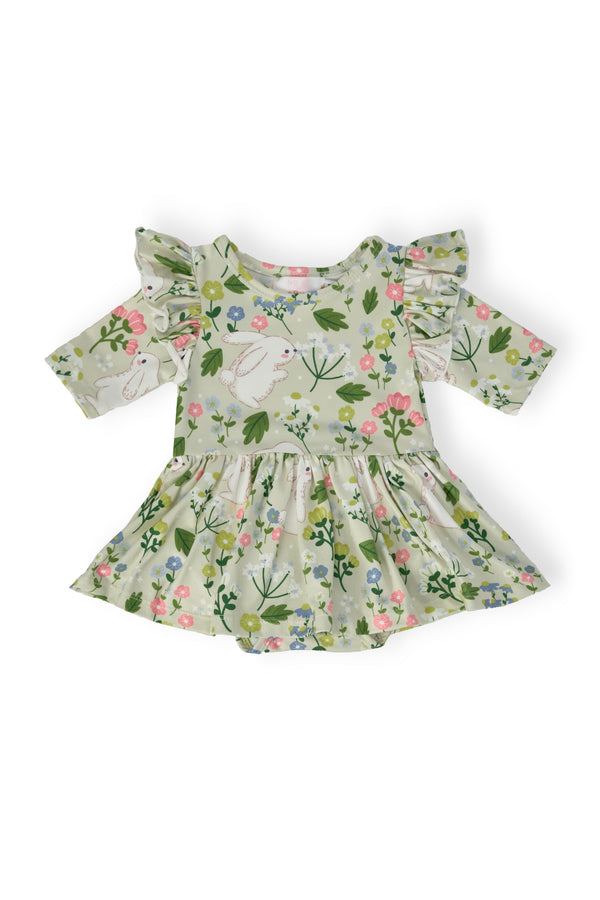 No Bunny Like You Twirl Flutter Bodysuit