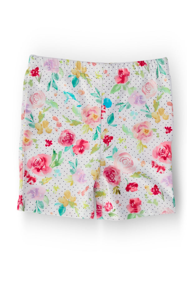 Painted Posies Twirl Shorts