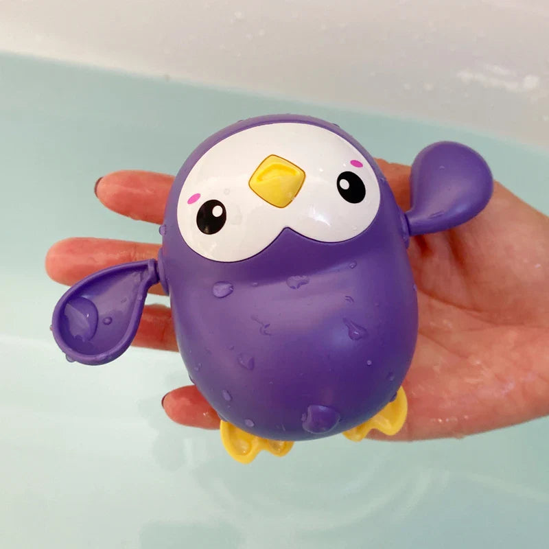 Baby Bath Toy – Swimming Turtle & Whale Clockwork Water Toy