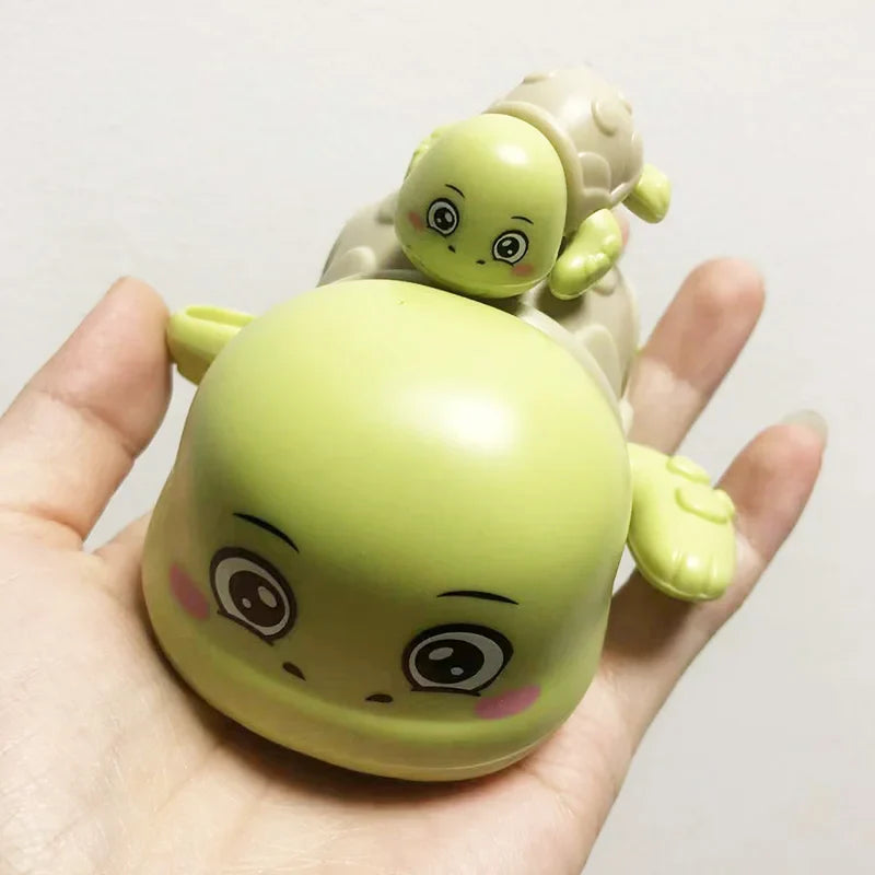 Baby Bath Toy – Swimming Turtle & Whale Clockwork Water Toy