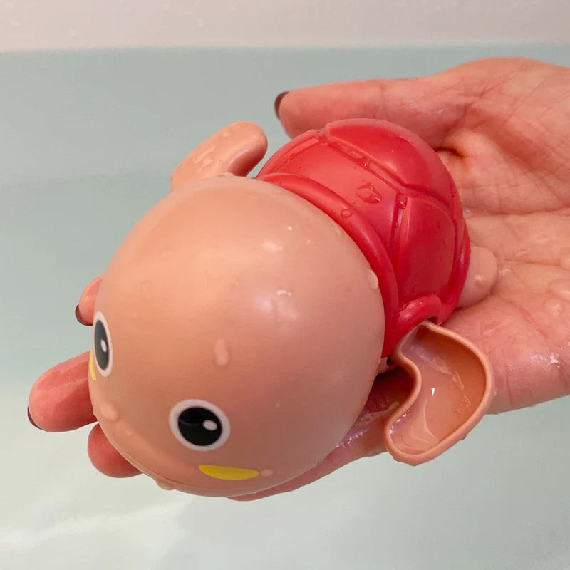 Baby Bath Toy – Swimming Turtle & Whale Clockwork Water Toy