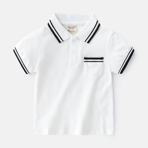 Boys' T-Shirt Summer Polo Shirt - # BOAA11510019