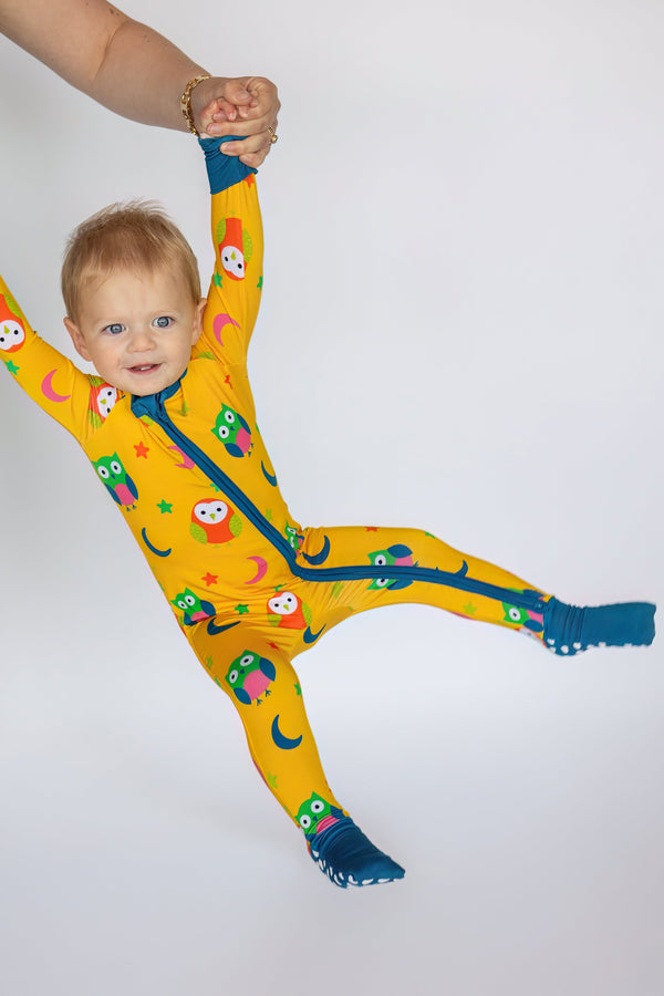 Twilight Hoots Zippy Baby Outfit