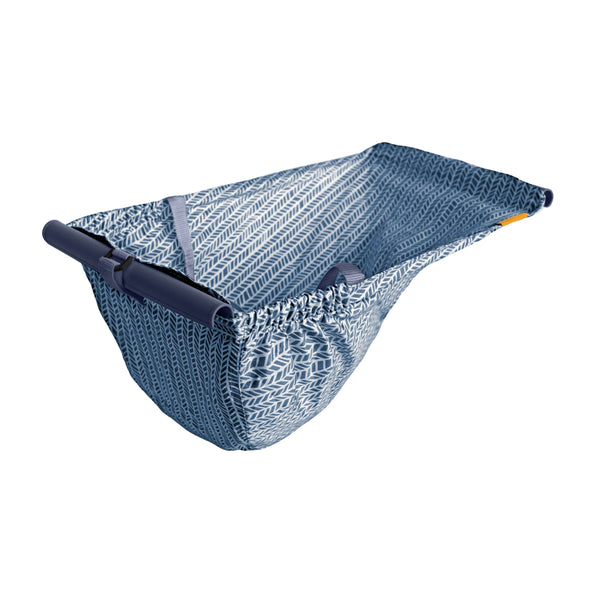 Baby Shopping Cart Hammock | Blue Little Arrow Design