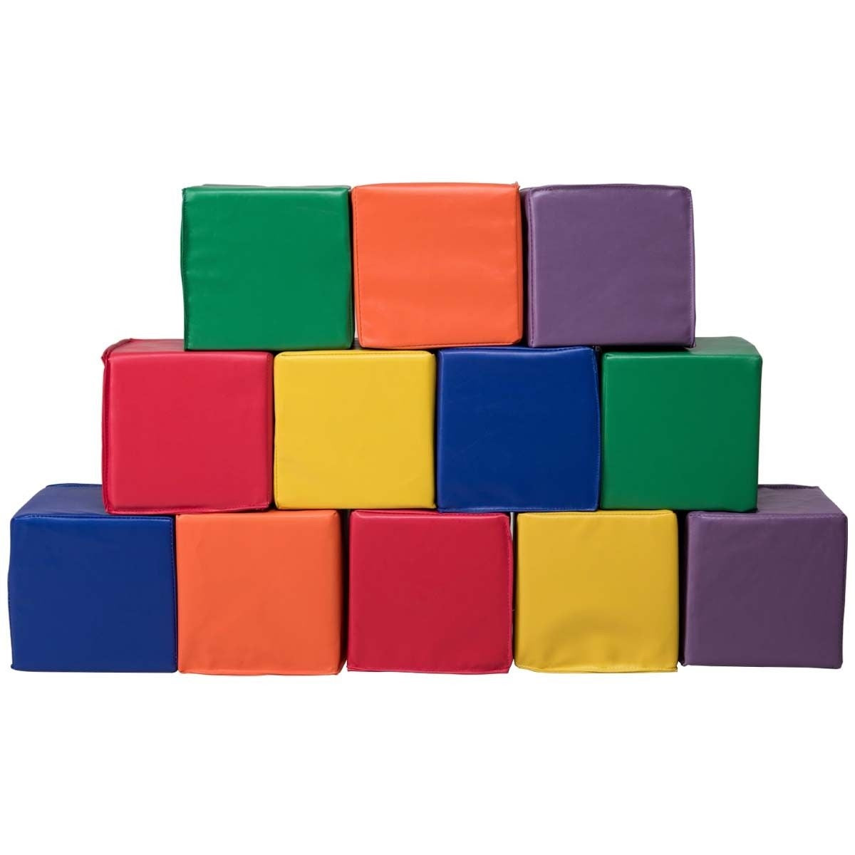 12-Piece 8-Inch PU Foam Building Blocks