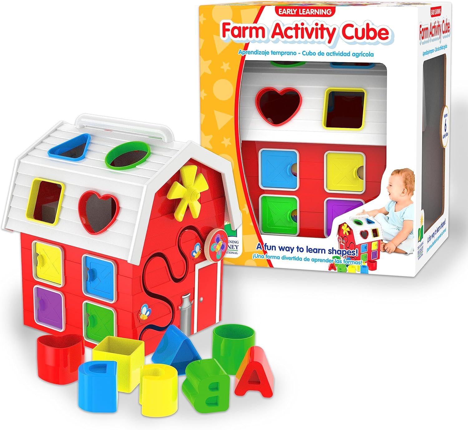 Farm Activity Cube for Kids
