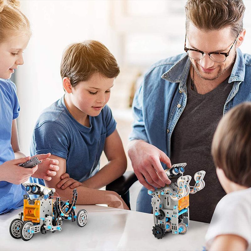 12-in-1 STEM Solar Robot Kit for Kids
