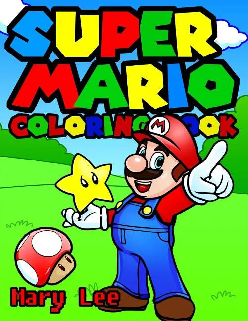 Super Mario Coloring Book for kids, activity book for children ages 2-5 - Paperback
