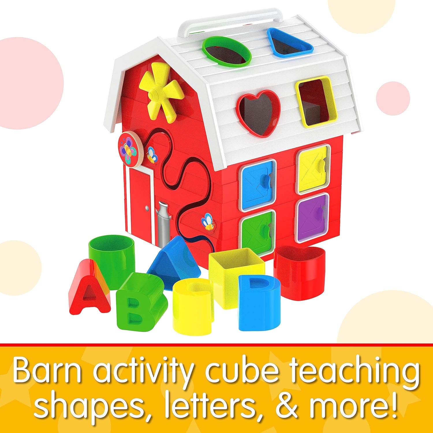 Farm Activity Cube for Kids