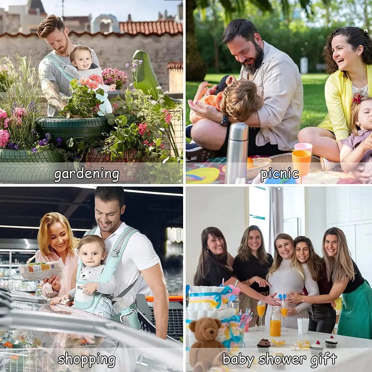 Multifunctional Ergonomic Baby Carrier – BAGEG1710007