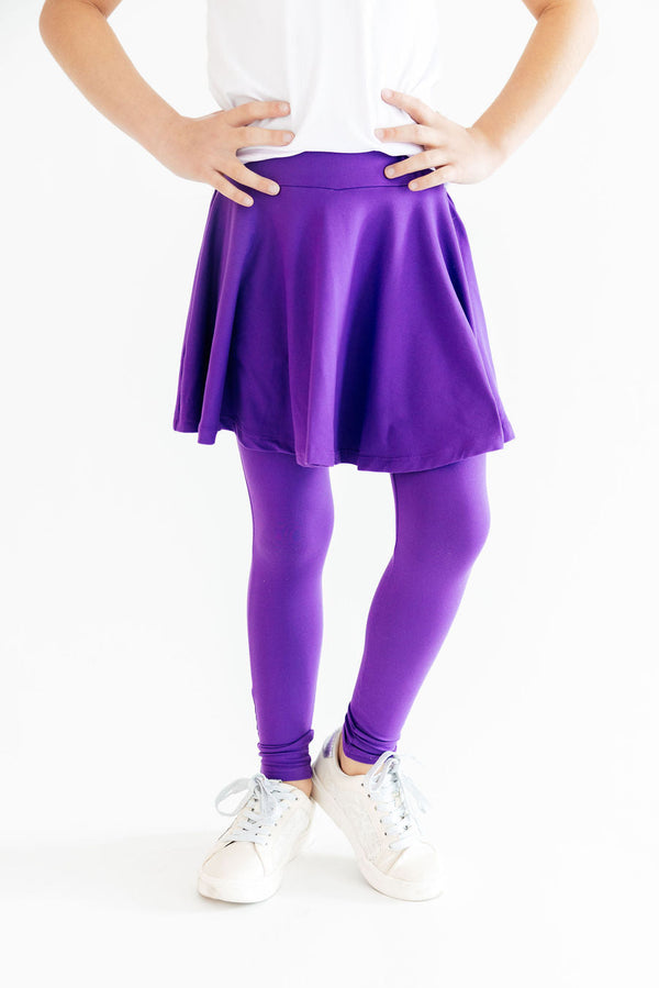 Purple Twirl Skegging