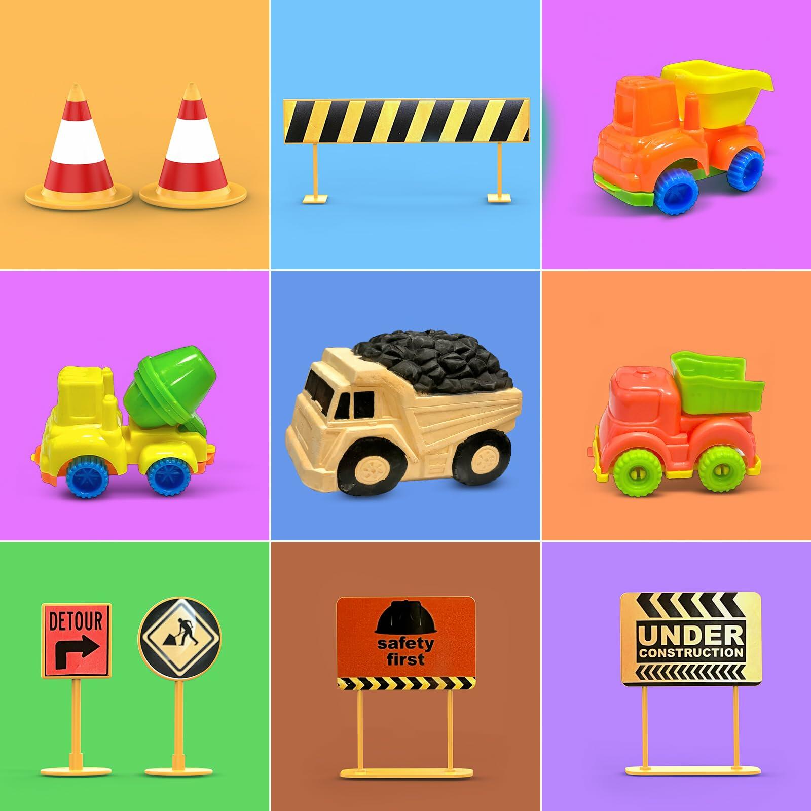 STEM Construction Truck Toy Kit with Surprise Truck