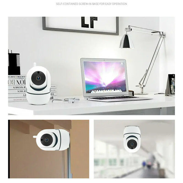 1080P WiFi Wireless Indoor Home Security Camera (Night Vision, Baby, Pet Monitor)